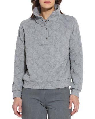 Lyss&eacute; Loretta Quilted Pullover