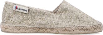 Espadrilles Flache Schuhe Golden