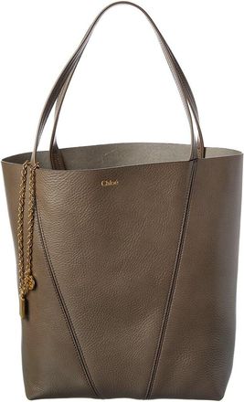 Chlo&eacute; Spin Leather Tote