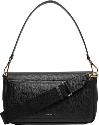 Coccinelle Womens Handbag Black Bovine Leather