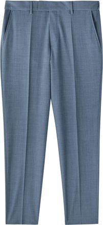 BOSS Boss Slim-leg Stretch-cotton Trousers - Blue - 28 (W28 /xs)
