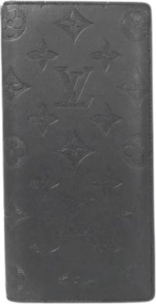 Louis Vuitton Pre-owned Lange portemonnee (bi-fold) - Heren - Vintage Accessoires - Zwart - ONE Size - Leer - Vintage