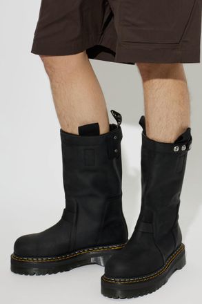 Rick Owens RICK OWENS X DR MARTENS, Mens, Black