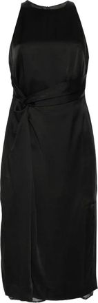 R&oacute;he Dames, Jurken, Zwart, Maat: XS Satijn