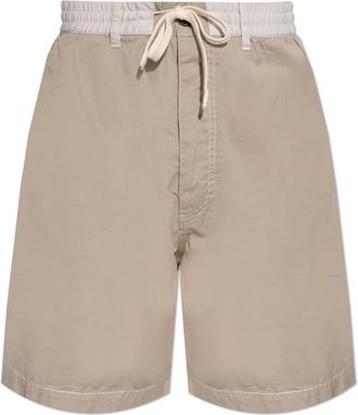 Dsquared2 Cotton Shorts - Heren - Korte Broeken - Beige - XS - Katoen - Korte Broeken
