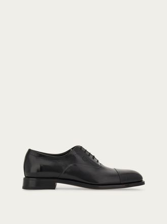 Ferragamo Men Tramezza Oxford with toe cap Black Size 10.5
