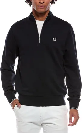 Fred Perry 1/4-Zip Mock Sweatshirt