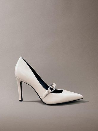 Calvin Klein Zapatos De Sal&oacute;n Con Tac&oacute;n De Aguja De Piel