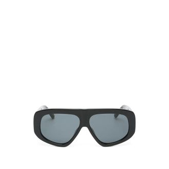 The Attico X Linda Farrow Milano Logo-detail Sunglasses