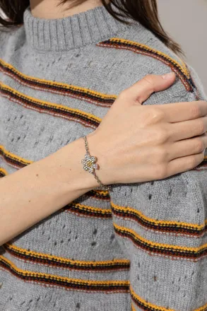 Marni Bracelet With Shimmering Crystals, Womens, Silver