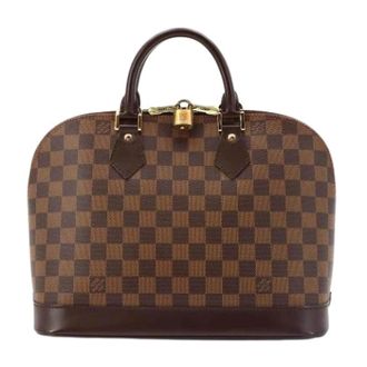 Louis Vuitton Pre-owned Handbags, female, Brown, Size: ONE SIZE Pre-owned Damier Ebene Handbag