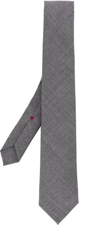 Brunello Cucinelli Grey Wool tie