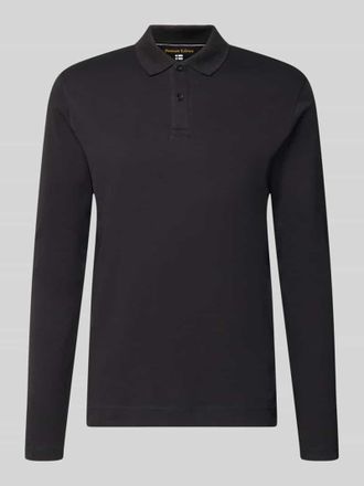 Christian Berg Regular Fit Poloshirt aus reiner Baumwolle in Black, Gr&ouml;&szlig;e 3XL