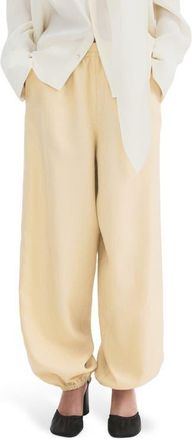 Mango Balloon Sweatpants in Ecru at Nordstrom, Size X-Large