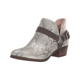 Lucky Brand Womens Periscope Lk-Bernaeh Ankle Boots In Periscrope Multi Metallic Nelson