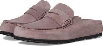 Birkenstock Naples - Suede Womens Shoes Faded Purple : EU 40 (US Womens 9-9.5) Narrow