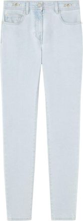 Versace Medusa 95 skinny jeans - women - Elastane/Polyester/Cotton - 31 - Blue