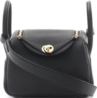 Hermès Borsa a spalla Lindy mini 2024 - Nero