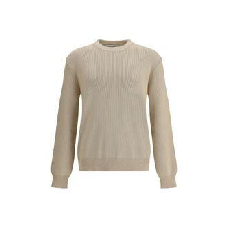 Golden Goose Beige Cotton Mens Sweatshirt