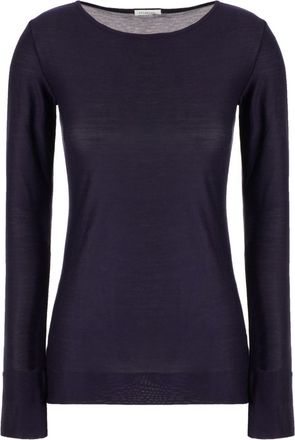 Malo silk T-shirt - Blue