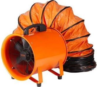 OEM Bauventilator 255-w-ac-motor Baugebl&auml;se 2830 U/min Baul&uuml;fter Gebl&auml;se 1720 Cfm (2922 M3/h) Axiall&uuml;fter Mit 10 M Schlauch Axialgebl&auml;se 79 Db Ger&auml;uschpeg