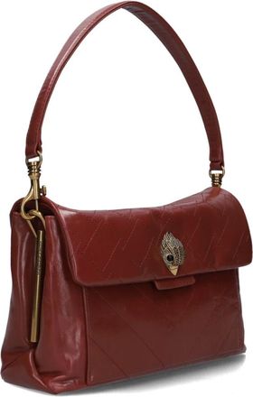 Kurt Geiger Tassen, Dames, Rood, ONE Size, Leer, Dames Schoudertassen Kensington Xbody