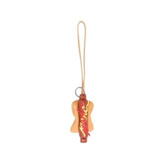 Marc Jacobs Bag Accessories, female, Brown, Size: ONE SIZE Hot Dog Bag Charm