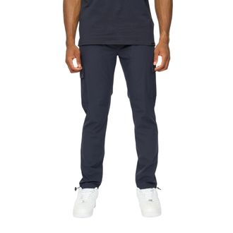 Duck and Cover Heren Clatslare Combatbroeken (Marineblauw)