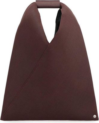 Maison Margiela Structured Brown Handbag With Minimalist Design