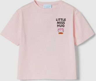 Gucci Kids - Cotton T-shirt With Print, Pink, Ready-to-wear