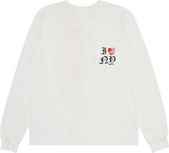 Chrome Hearts I Love NY long-sleeve White T-shirt - men - Fabric - M