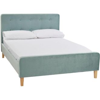 LPD Furniture Lpd Furniture - Pierre 4.6 Double Bed Aqua