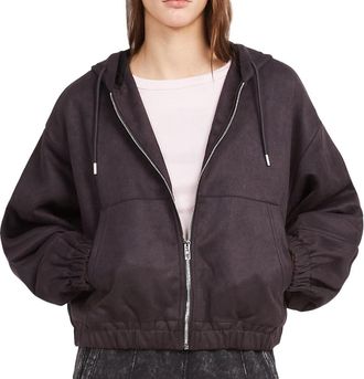Noisy May Nmekko Womens Grey Bomber Jacket, grey, M