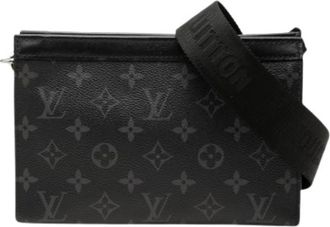 Louis Vuitton Pre-owned Gaston Clutch - unisex - Vintage Clutch - Zwart - ONE Size - Vintage