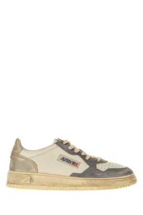 Autry Multicolor Leather Supvint Sneakers