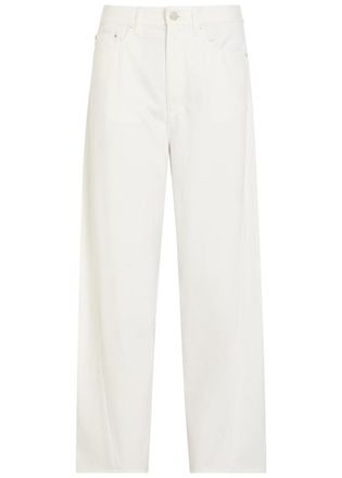 Maria McManus Crescent Barrel-leg Denim Jeans - White - 0 (UK2 / Xxxs)