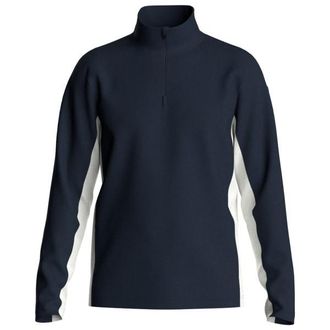 We Norwegians Voss 1/4-Zip Merinopullover f&uuml;r Herren | blau