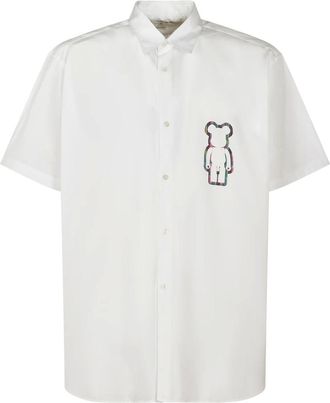 Comme Des Gar&ccedil;ons Hombre, Camisas, Blanco, Talla: S