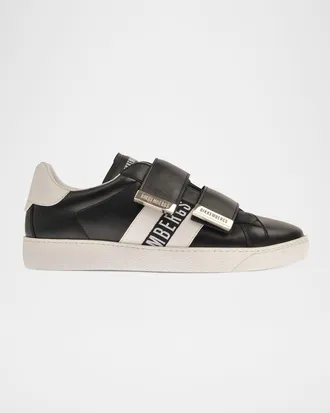 Dirk Bikkembergs Men & apos;s Double Strap Low-Top Sneakers