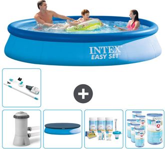 Intex Piscina Easy Set Redonda - 366x76 Cm - 8-piezas Scb19