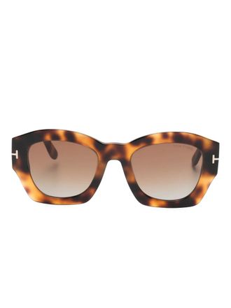 Tom Ford Eyewear Occhiali da sole Guilliana - Marrone