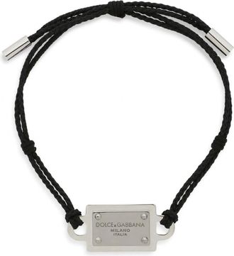 Dolce & Gabbana DG PLAQUE BRACELET Size: OS, colour: SILVER