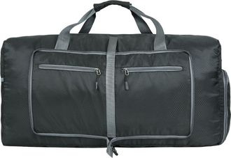 Generic Compatible For 70L Large Capacity Travel Folding Bag Waterproof Handbag Duffel Sports Fitness Aircraft Yoga(Black)