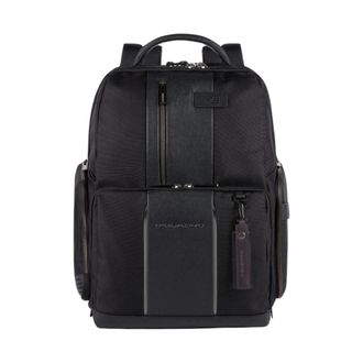 Piquadro Heren, Tassen, Zwart, Maat: ONE Size Leer