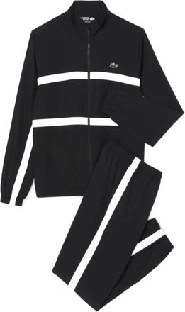 Lacoste Sport Print Trainingspak - Heren - Trainingspakken - Zwart - M - Polyester - Fitness
