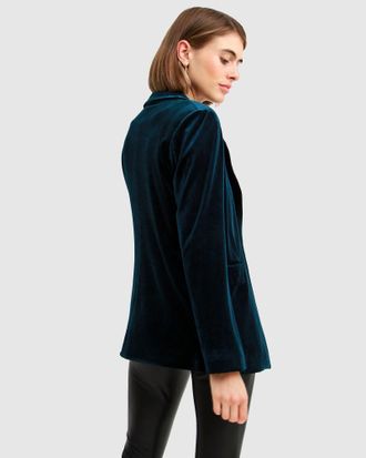 Belle & Bloom Eternity Velvet Blazer