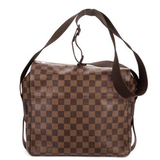 Louis Vuitton Pre-owned Womens Naviglio Shoulder Bag - Brown - One Size