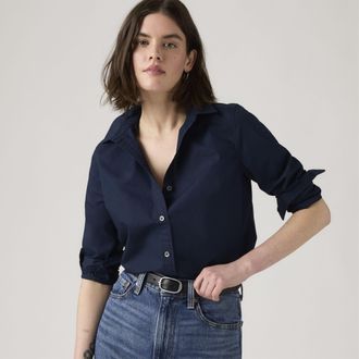 Levi's The Classic Shirt - Womens - XL - Blue