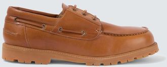 STUDIO NICHOLSON Gusto leather boat shoes