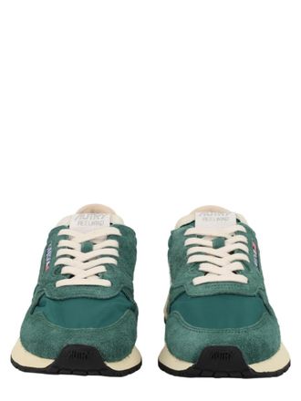Autry Reelwind Low Textured Suede Nylon-Blend Sneakers